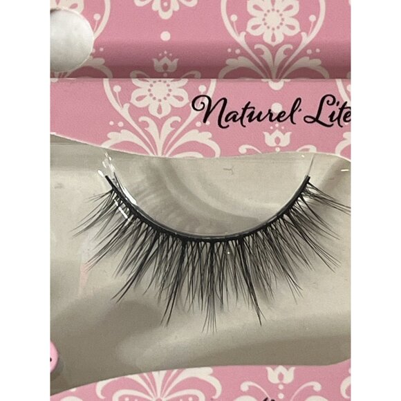 Ioni 3D Faux Mink Lashes – Natural Lite Wispy Handmade Strip Lash - Picture 5 of 6